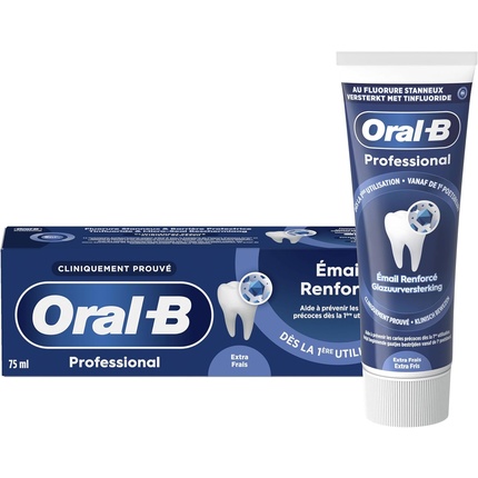 Профессиональная зубная паста Enamel Strength Extra Freshness Eucalyptum Mint Oral-B
Профессиональная зубная паста Enamel Strength Extra Freshness Eucalyptum Mint Oral-B