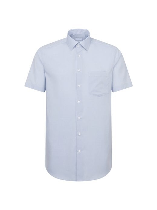 Деловая рубашка стандартный короткий рукав Seidensticker, синий
Деловая рубашка стандартный короткий рукав Seidensticker, синий