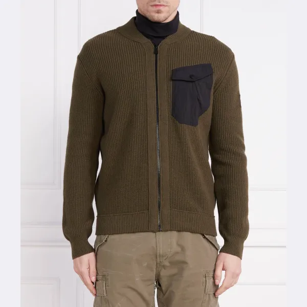 Kotron куртка классического кроя с добавлением шерсти Boss, зеленый
Kotron куртка классического кроя с добавлением шерсти Boss, зеленый