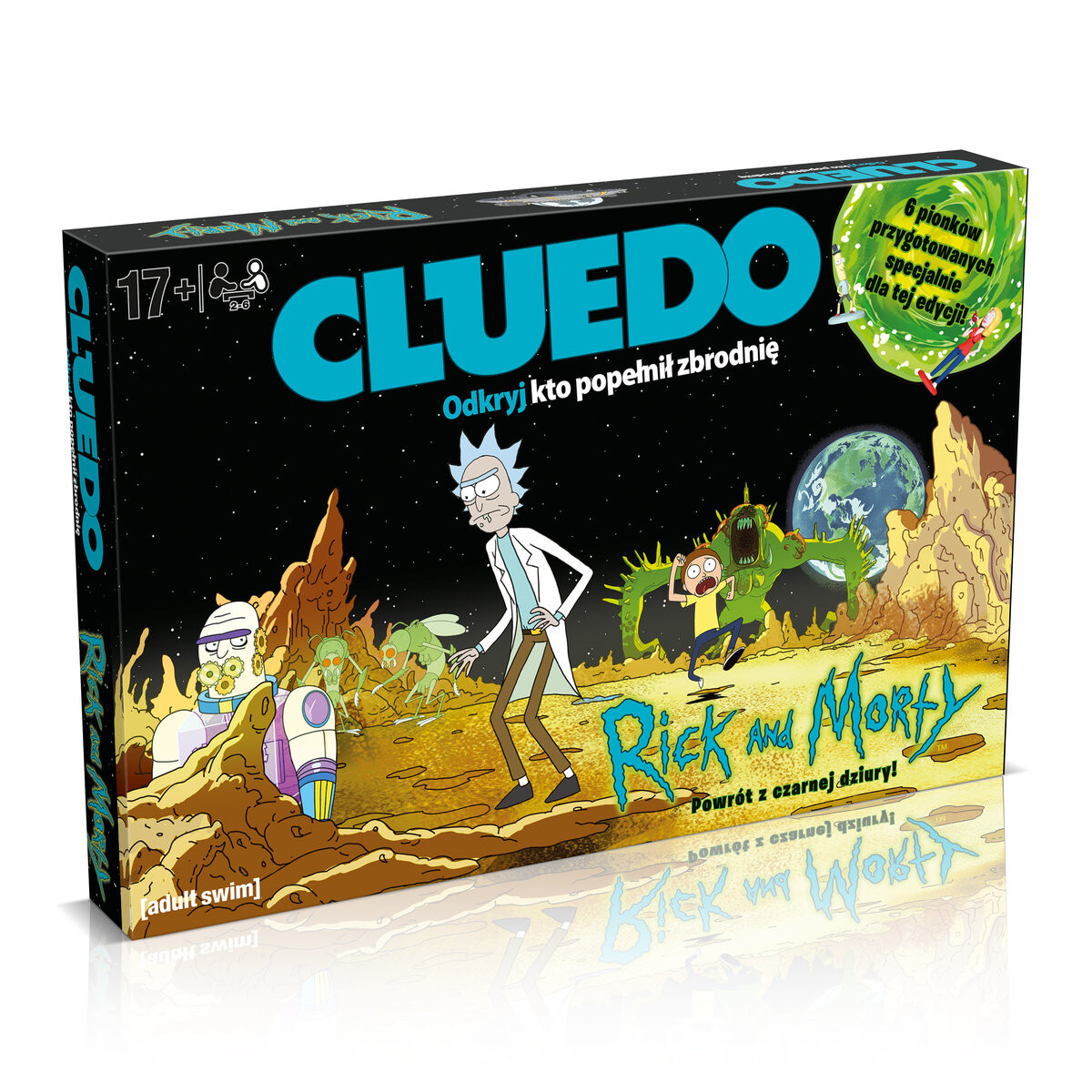 Cluedo Рик и Морти, игра-головоломка, Выигрышные ходы, настольная игра, логика, Выигрышные ходы Winning Moves
Cluedo Рик и Морти, игра-головоломка, Выигрышные ходы, настольная игра, логика, Выигрышные ходы Winning Moves