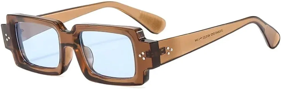 Солнцезащитные очки UV400 - маленькая оправа, панк-стиль, прозрачные линзы, для женщин и мужчин, для бега и занятий спортом на открытом воздухе UYPTK, Tea Blue
Солнцезащитные очки UV400 - маленькая оправа, панк-стиль, прозрачные линзы, для женщин и мужчин, для бега и занятий спортом на открытом воздухе UYPTK, Tea Blue