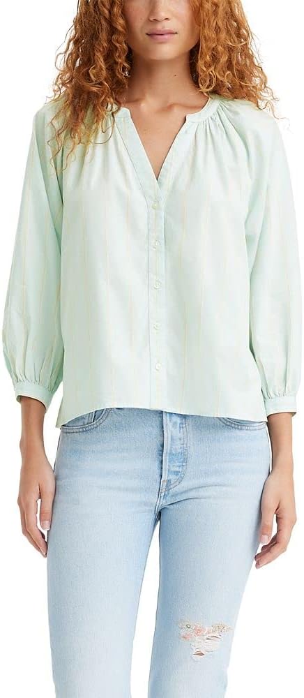Женская блузка Levi's Lainey, (New) Sandra Stripe Pastel Blue Stripe
Женская блузка Levi's Lainey, (New) Sandra Stripe Pastel Blue Stripe