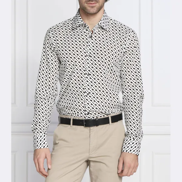 Рубашка классического кроя H ank kent Boss, белый
Рубашка классического кроя H ank kent Boss, белый