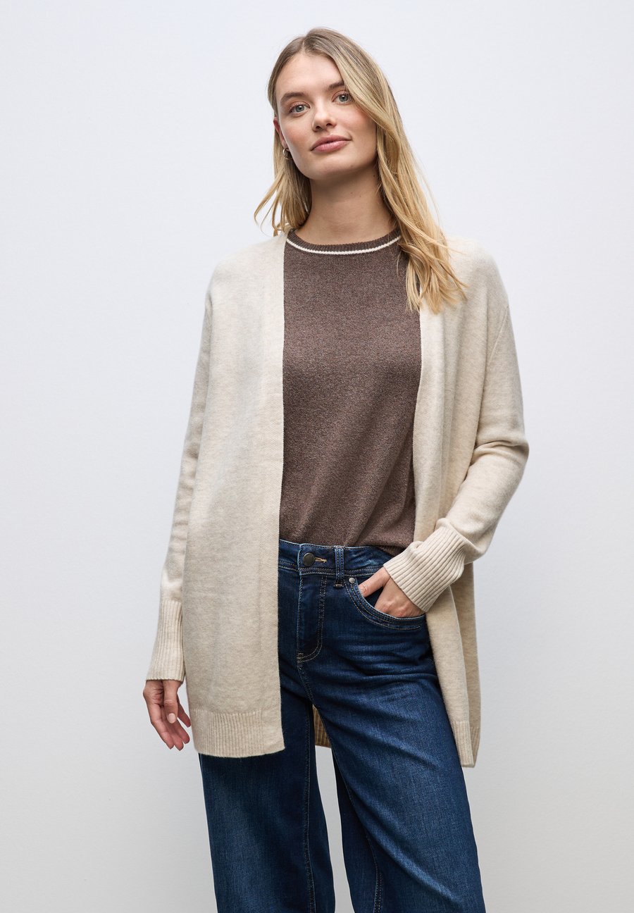 Кардиган Street One Cardigan, Beige/Mottled Beige
Кардиган Street One Cardigan, Beige/Mottled Beige