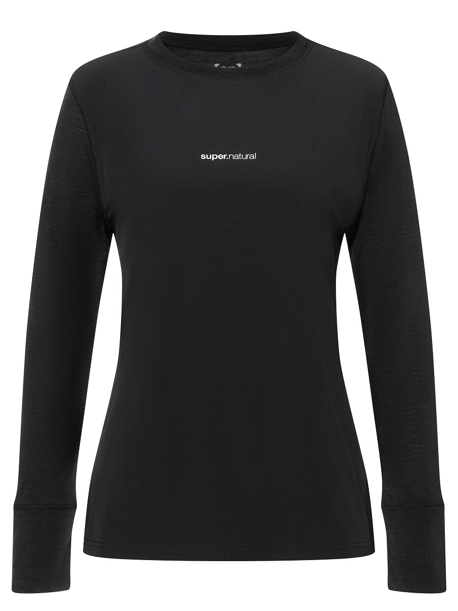 Лонгслив super.natural Merino T Shirt mit Softshell, черный
Лонгслив super.natural Merino T Shirt mit Softshell, черный