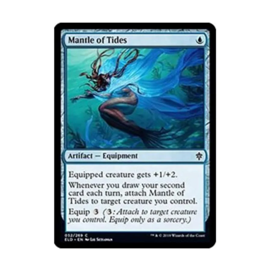 CCG Мантия приливов (С), MTG - Throne of Eldraine
CCG Мантия приливов (С), MTG - Throne of Eldraine