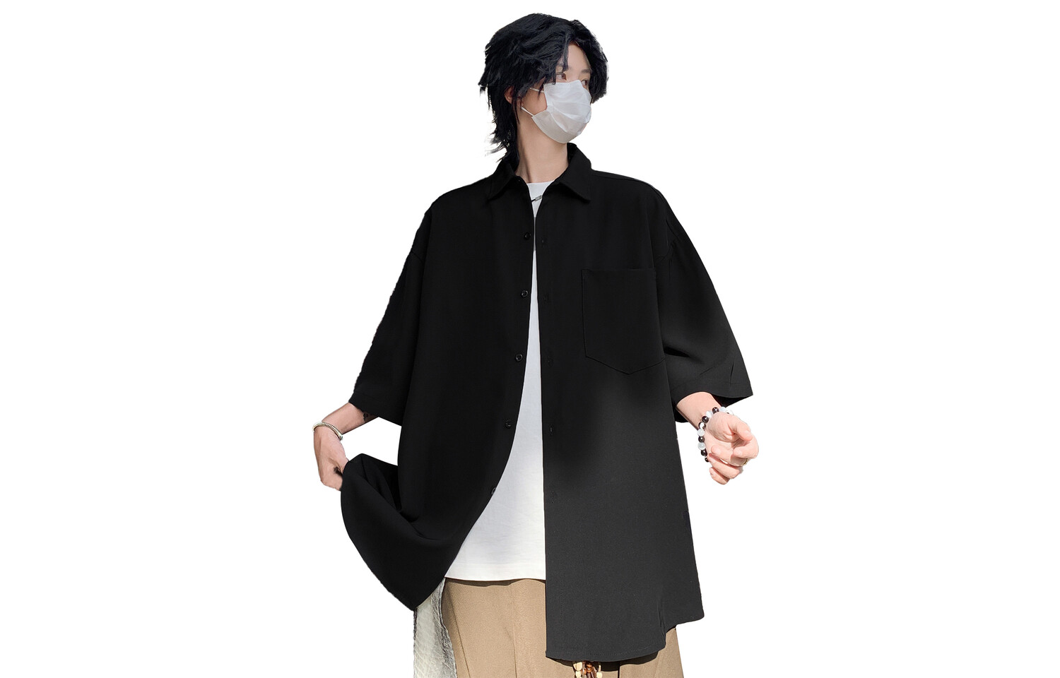 Рубашка унисекс Imcrasy, Бежевый
Рубашка унисекс Imcrasy, Бежевый