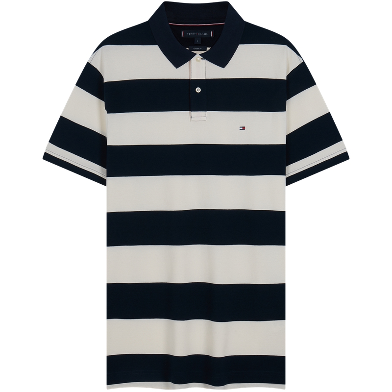 Поло в полоску Tommy Hilfiger, белый
Поло в полоску Tommy Hilfiger, белый