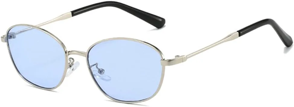 Солнцезащитные очки UV400 с металлическим градиентом "кошачий глаз" для женщин и мужчин, для бега и занятий спортом на открытом воздухе UYPTK, Silver Blue
Солнцезащитные очки UV400 с металлическим градиентом "кошачий глаз" для женщин и мужчин, для бега и занятий спортом на открытом воздухе UYPTK, Silver Blue