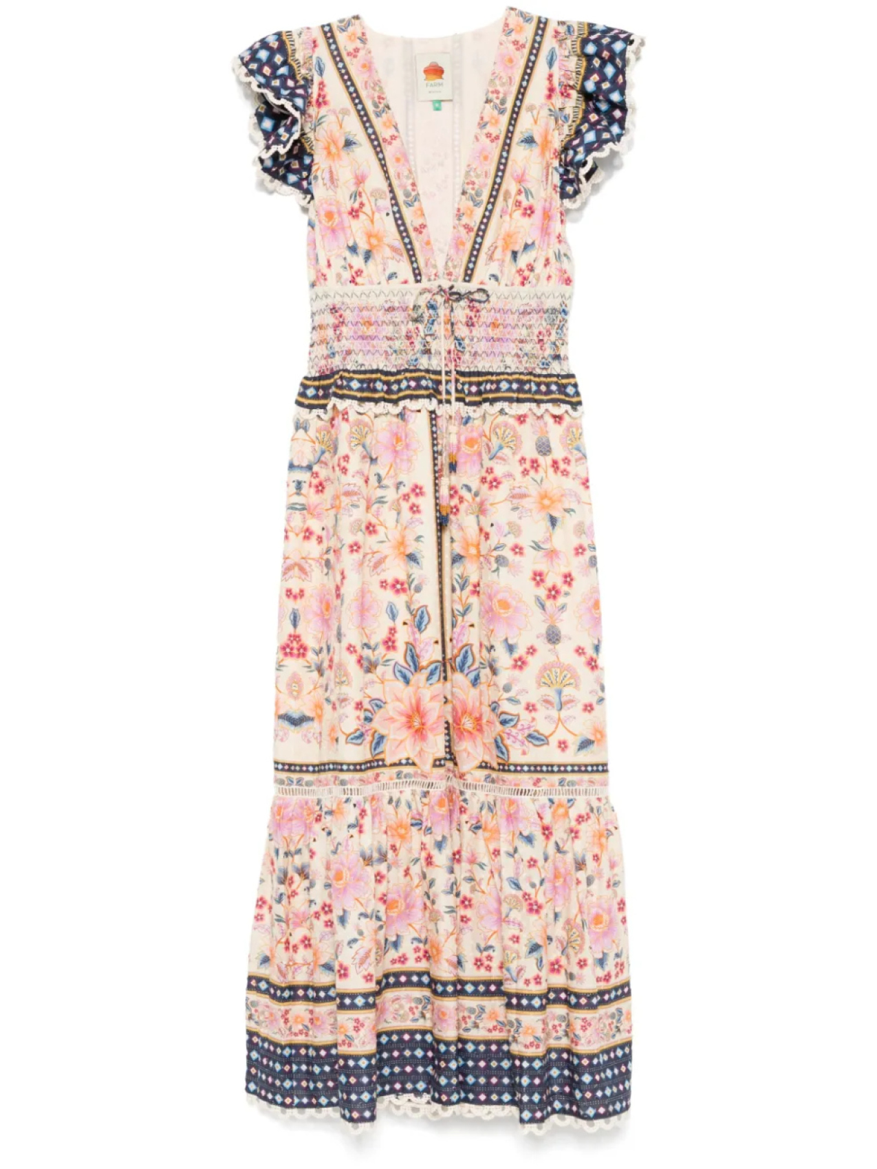 FARM Rio платье миди Superbloom, нейтральный
FARM Rio платье миди Superbloom, нейтральный