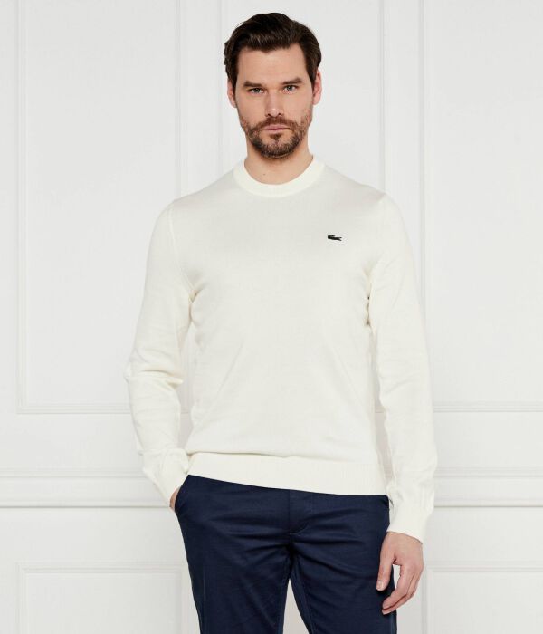 Свитер Regular fit Lacoste, белый
Свитер Regular fit Lacoste, белый