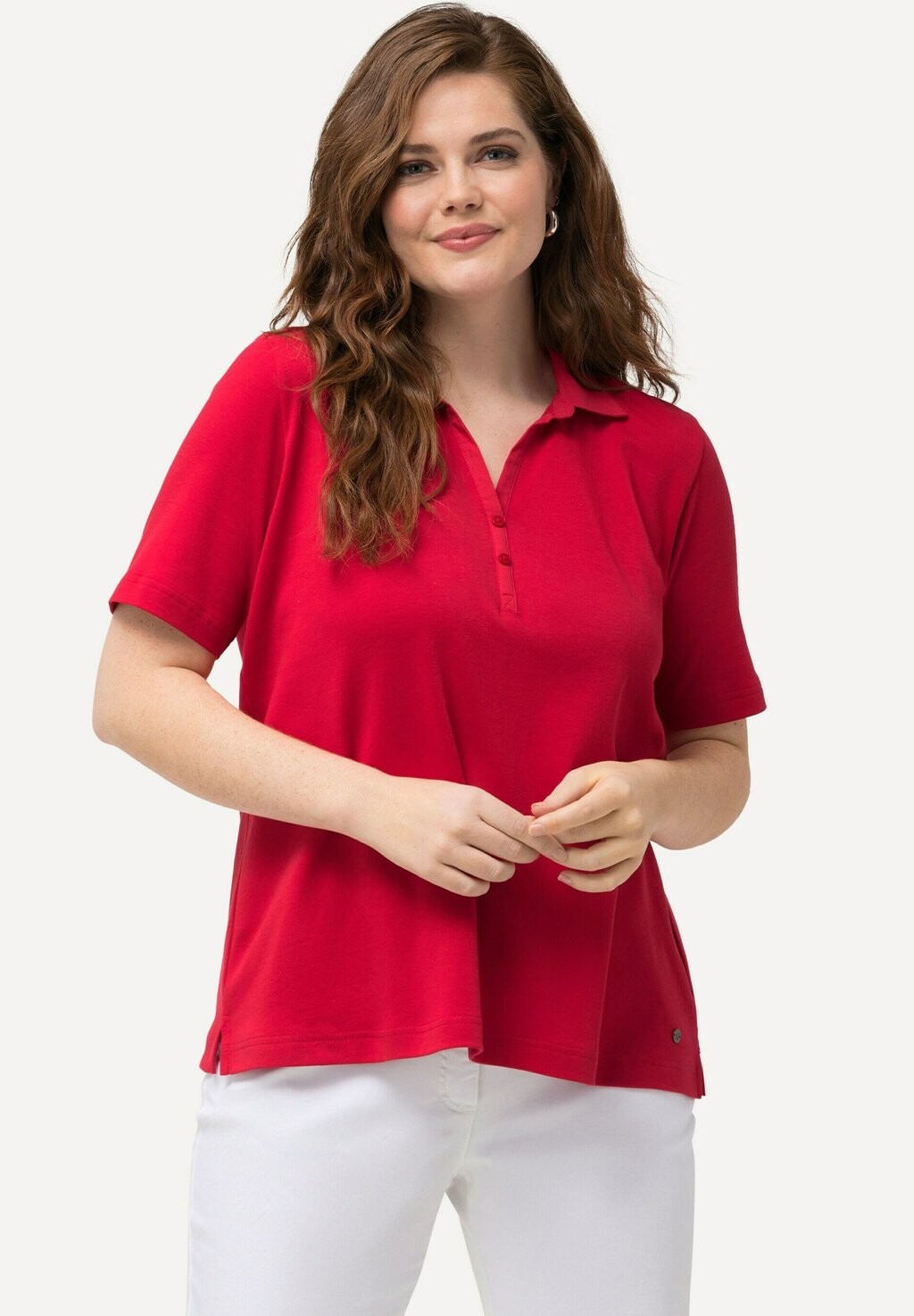 Рубашка поло CLASSIC SHORT SLEEVE Ulla Popken, красный
Рубашка поло CLASSIC SHORT SLEEVE Ulla Popken, красный