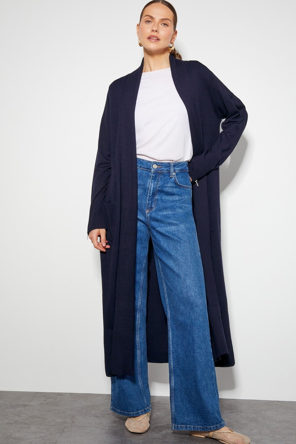 Удлиненный кардиган Sade с застежкой молнией Monsoon, синий
Удлиненный кардиган Sade с застежкой молнией Monsoon, синий