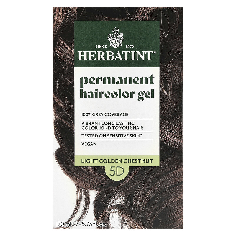 Herbatint, стойкая гель-краска для волос, 5D, светлый пепельный каштан, 135 мл (4,56 жидк. унции)
Herbatint, стойкая гель-краска для волос, 5D, светлый пепельный каштан, 135 мл (4,56 жидк. унции)