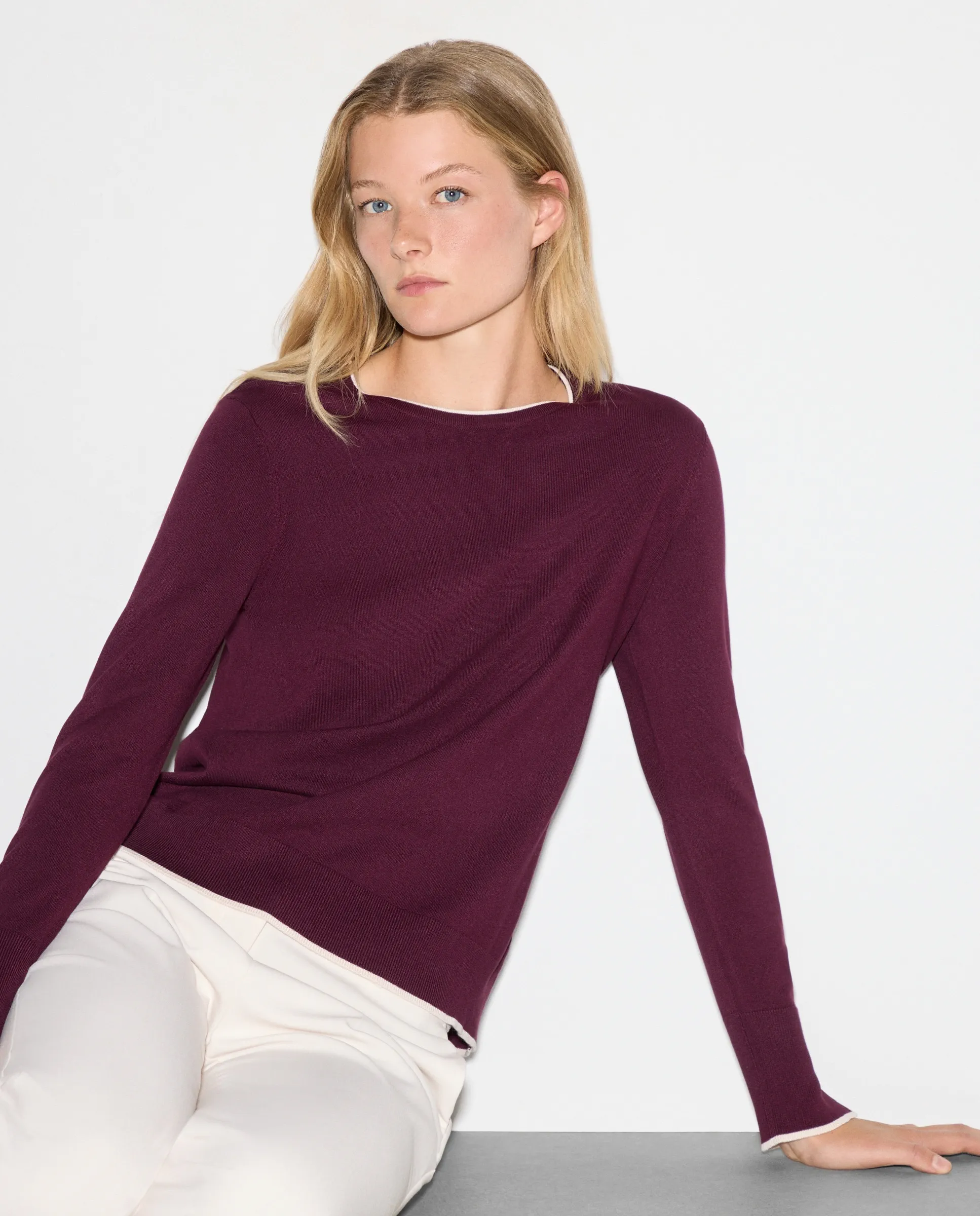 Женская майка из вискозы Woman El Corte Inglés, баклажановый
Женская майка из вискозы Woman El Corte Inglés, баклажановый