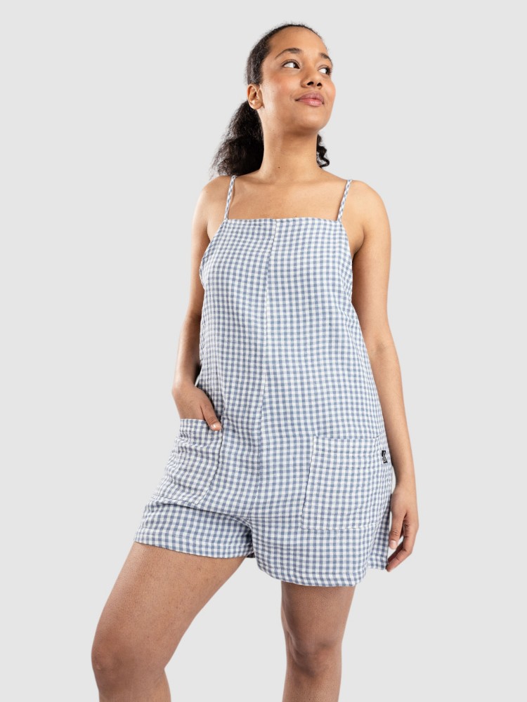 Комбинезон Blue Tomato Short Linen Jumpsuit, gingham blue
Комбинезон Blue Tomato Short Linen Jumpsuit, gingham blue