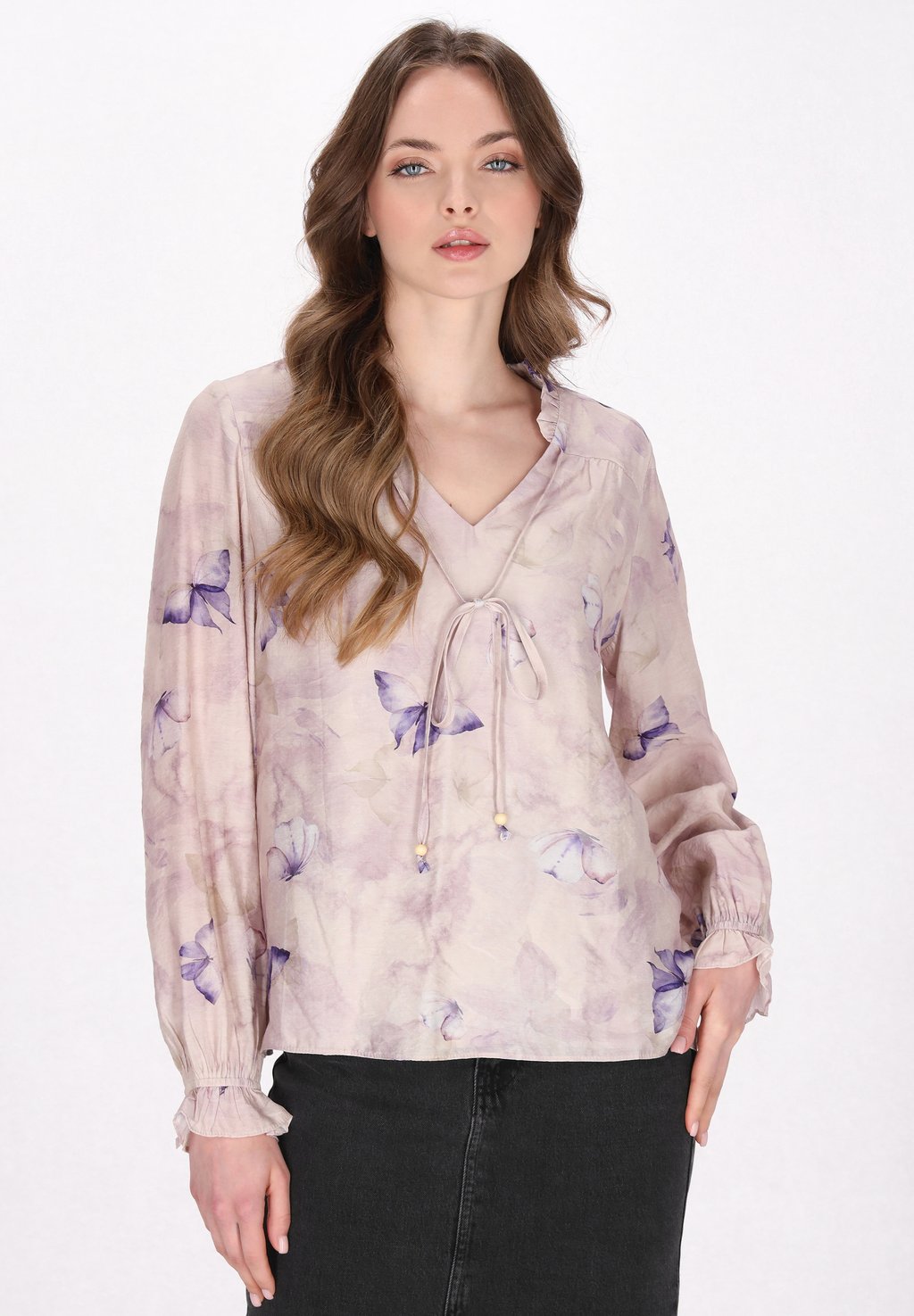 Блуза DreiMaster, фиолетовый
Блуза DreiMaster, фиолетовый