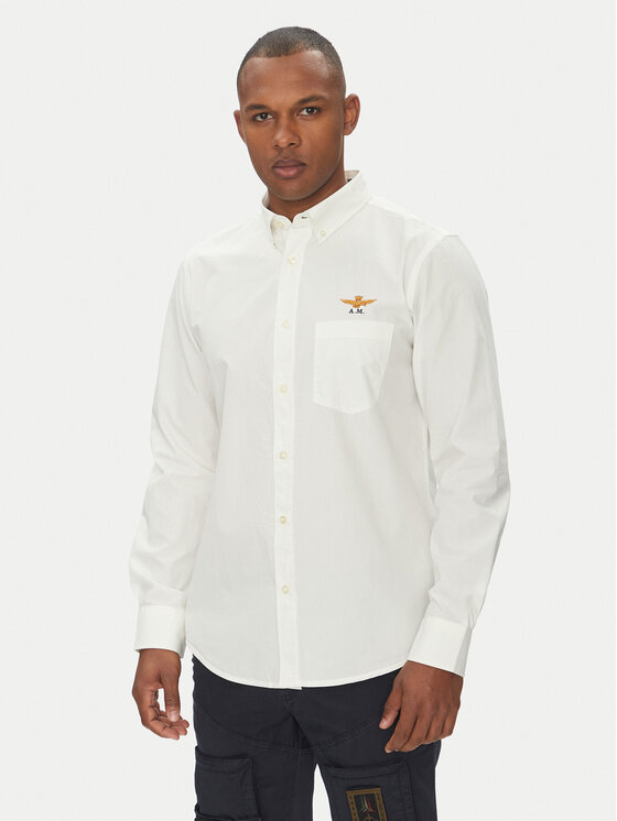 Рубашка обычного кроя 251CA1277CT3532 Aeronautica Militare, белый
Рубашка обычного кроя 251CA1277CT3532 Aeronautica Militare, белый