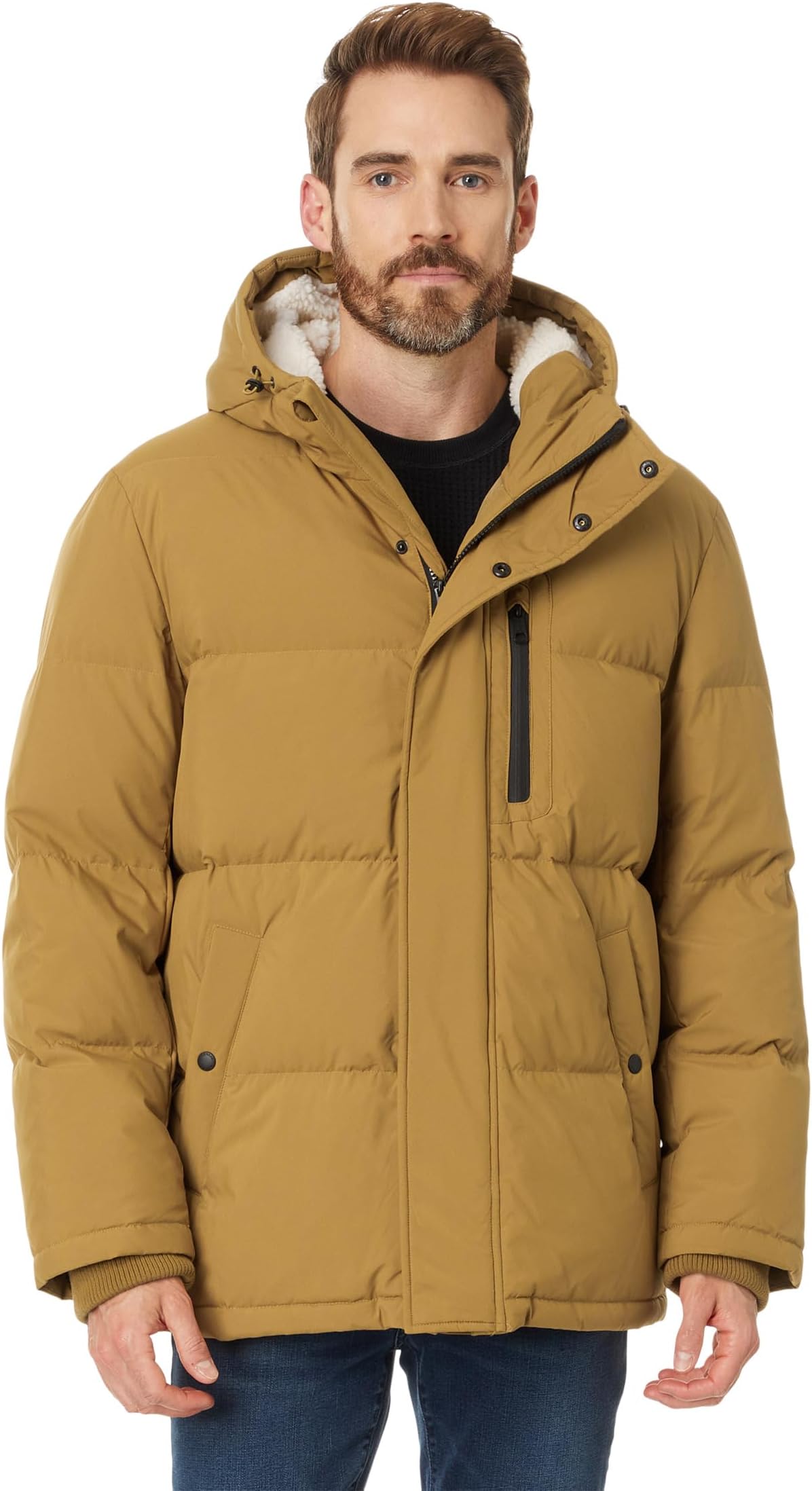 Пуховик Cole Haan Hooded Puffer, хаки
Пуховик Cole Haan Hooded Puffer, хаки