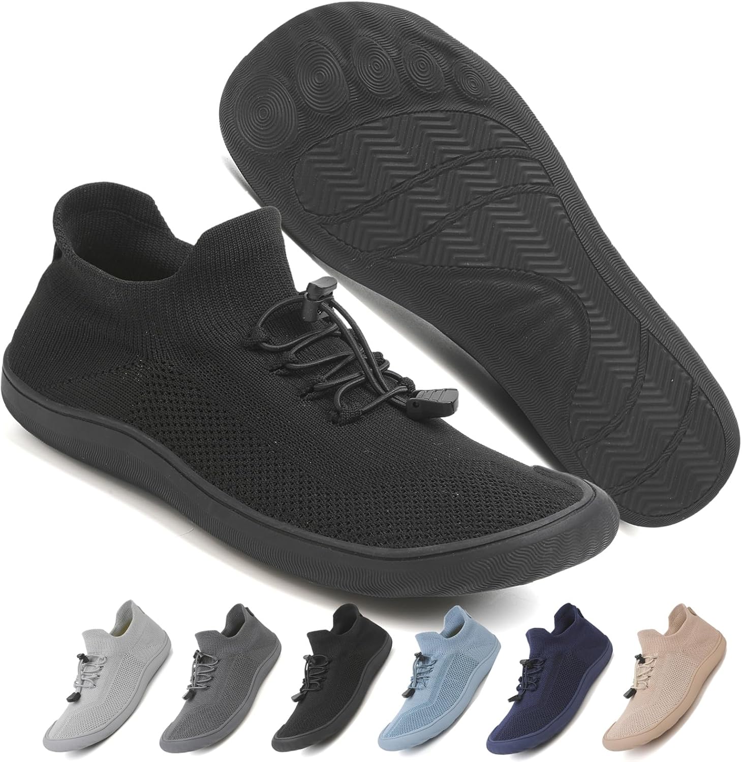 Походные кроссовки для пеших прогулок для женщин и мужчин, унисекс, легкие, с широкой носковой частью, противоскользящие, для бега и спорта Feedmoo, черный
Походные кроссовки для пеших прогулок для женщин и мужчин, унисекс, легкие, с широкой носковой частью, противоскользящие, для бега и спорта Feedmoo, черный