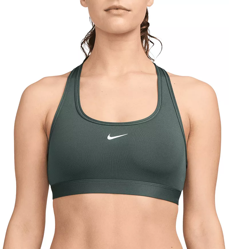 Женский спортивный бюстгальтер без подкладок с легкой поддержкой Nike Swoosh Light, цвет Vintage Green
Женский спортивный бюстгальтер без подкладок с легкой поддержкой Nike Swoosh Light, цвет Vintage Green