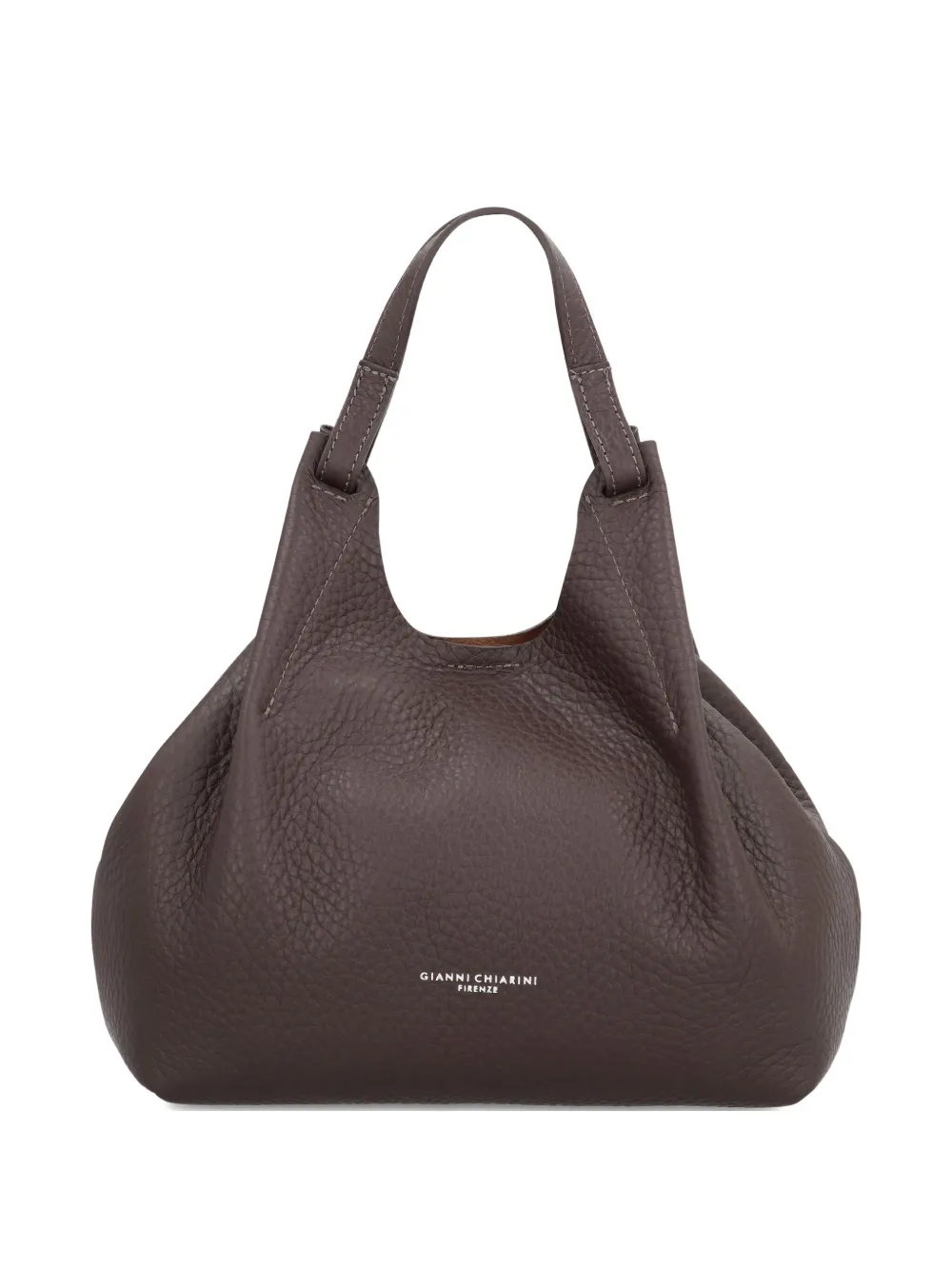Сумка-тоут из кожи Dua GIANNI CHIARINI, коричневый 
Сумка-тоут из кожи Dua GIANNI CHIARINI, коричневый