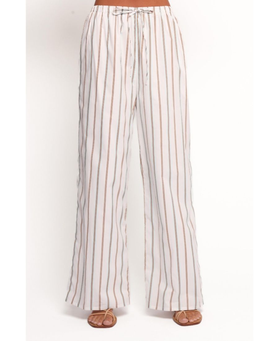 Женские хлопковые брюки Ember Petal and Pup, Blue brown stripe
Женские хлопковые брюки Ember Petal and Pup, Blue brown stripe