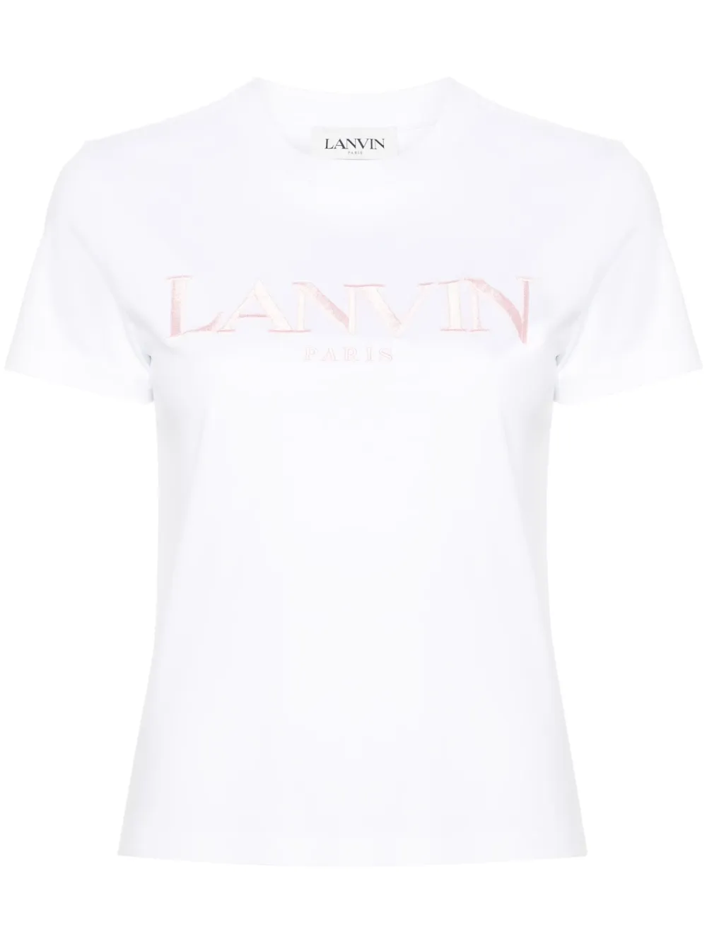 Футболка с вышитым логотипом Lanvin, белый
Футболка с вышитым логотипом Lanvin, белый