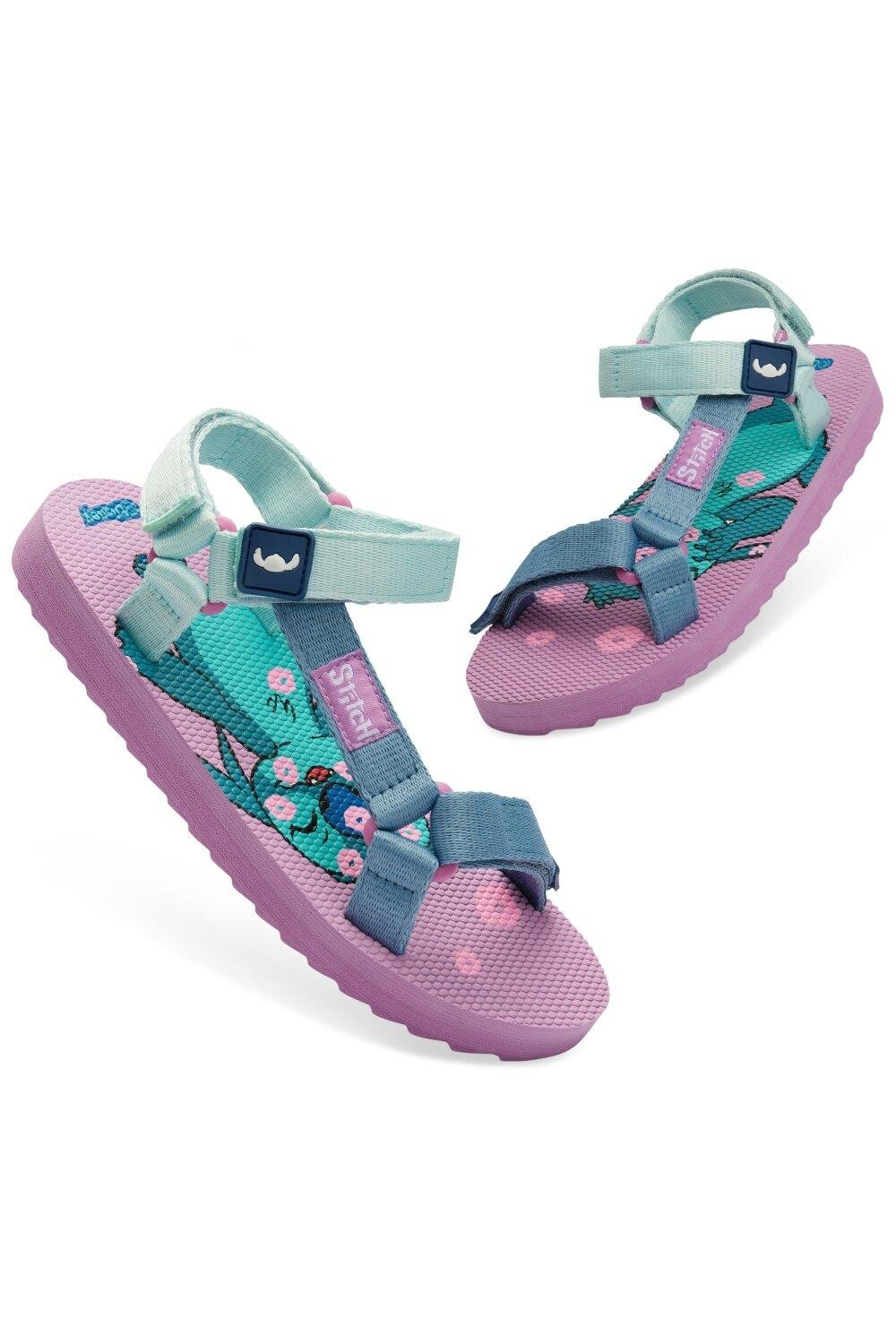Сандалии со стежками Disney, мультиколор 
Сандалии со стежками Disney, мультиколор