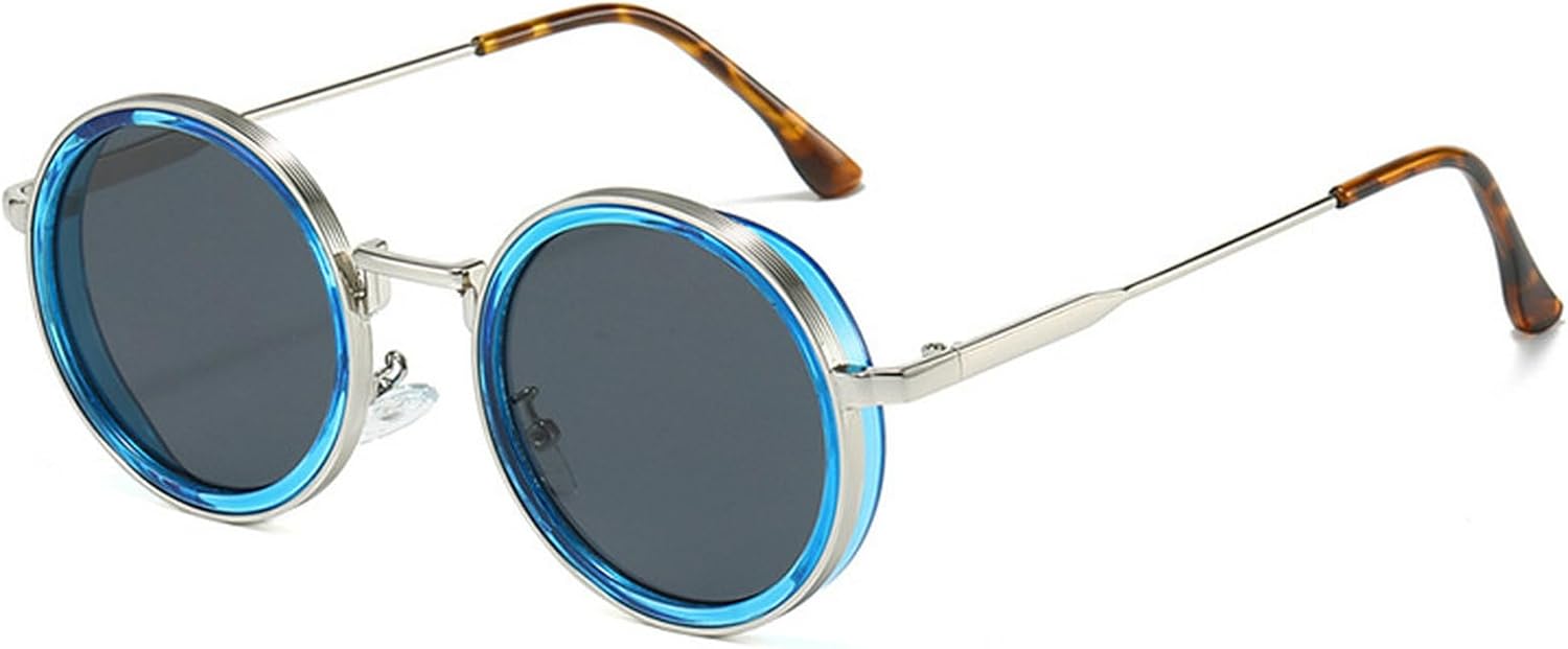 Мужские солнцезащитные очки в металлической оправе, круглые, в стиле панк, 2025 год, роскошные ретро-панк солнцезащитные очки для мужчин, модные очки для вождения, защита от ультрафиолета UV400 mincl, C5
Мужские солнцезащитные очки в металлической оправе, круглые, в стиле панк, 2025 год, роскошные ретро-панк солнцезащитные очки для мужчин, модные очки для вождения, защита от ультрафиолета UV400 mincl, C5