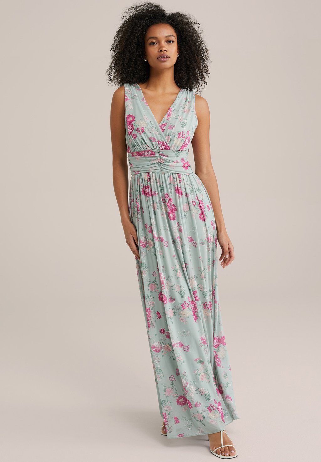 Платье макси WE Fashion, мятный
Платье макси WE Fashion, мятный