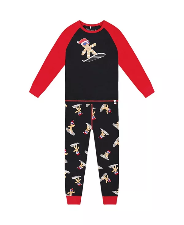 Детский пижамный комплект из двух частей из органического хлопка - для малышей и детей постарше. Deux Par Deux, черный
Детский пижамный комплект из двух частей из органического хлопка - для малышей и детей постарше. Deux Par Deux, черный