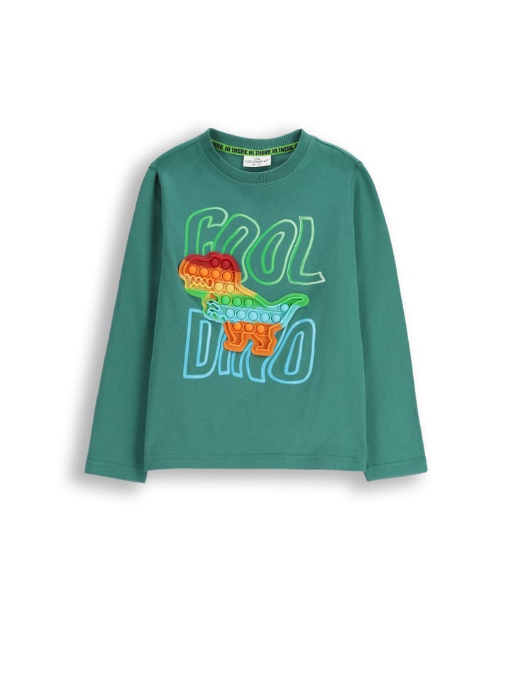 Рубашка с длинным рукавом Coccodrillo, зеленый
Рубашка с длинным рукавом Coccodrillo, зеленый