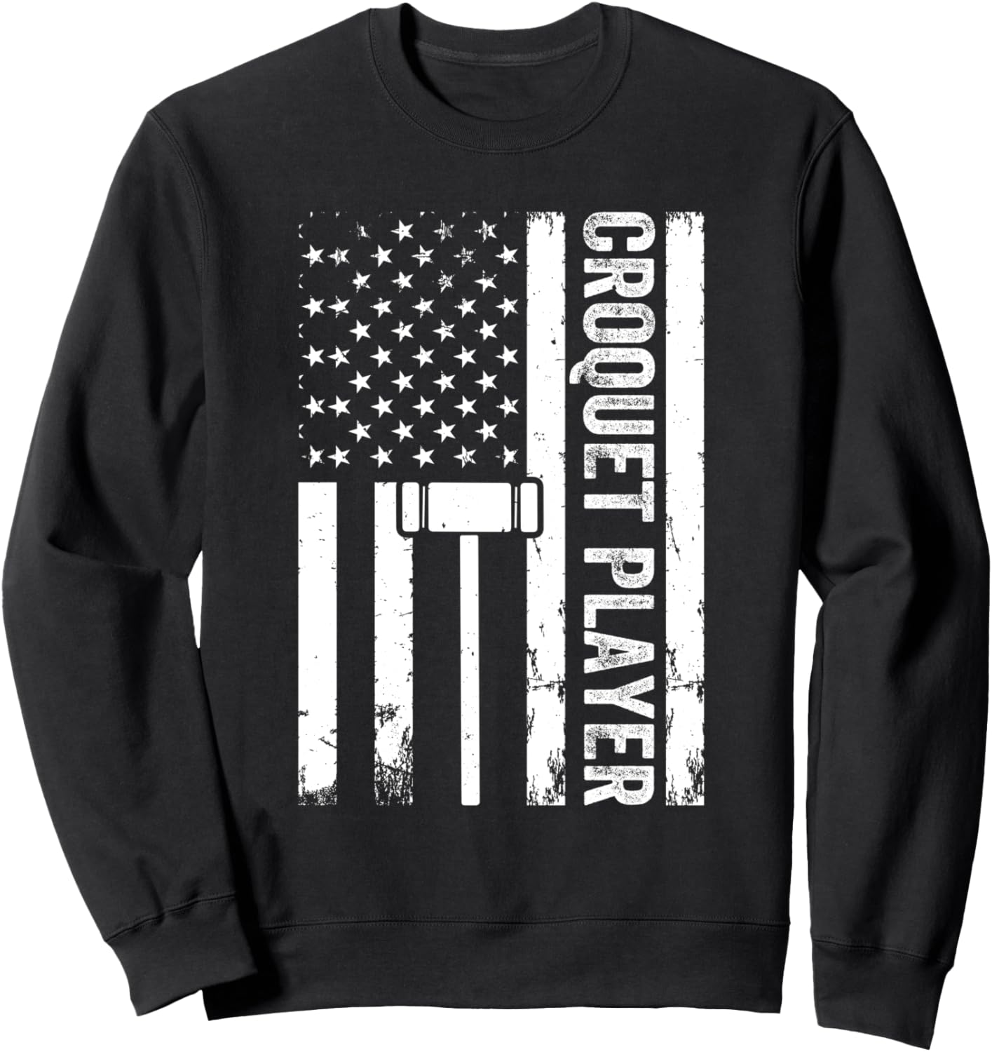 Толстовка с изображением американского флага, игрока в крокет Croquet Game Croquet Sport Croquet Player, черный
Толстовка с изображением американского флага, игрока в крокет Croquet Game Croquet Sport Croquet Player, черный