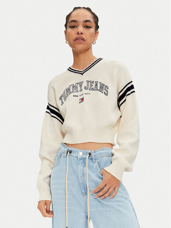 Свитер обычного кроя Tommy Jeans, экрю
Свитер обычного кроя Tommy Jeans, экрю