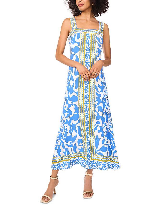 Печатное макси-платье с квадратным вырезом VINCE CAMUTO, синий
Печатное макси-платье с квадратным вырезом VINCE CAMUTO, синий