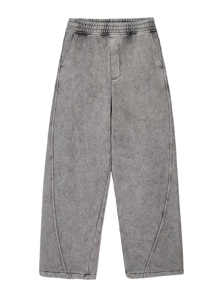 Брюки свободного кроя Bershka, серый
Брюки свободного кроя Bershka, серый