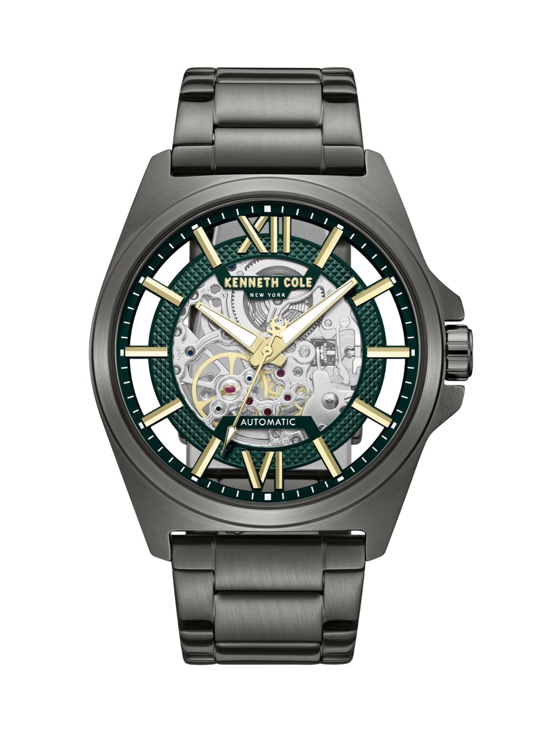 Kenneth Cole Аналоговые часы 'Clermont' в темно-сером цвете
Kenneth Cole Аналоговые часы 'Clermont' в темно-сером цвете