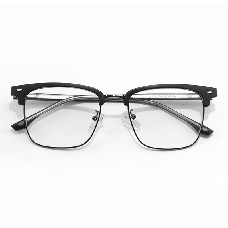 RUOYUN Пластиковая оправа для очков бровь мужские, Black Gunmetal
RUOYUN Пластиковая оправа для очков бровь мужские, Black Gunmetal
