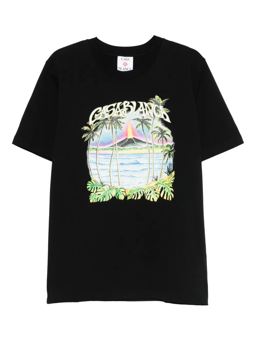 Футболка с тропическим принтом «Пальмы» Casablanca, черный
Футболка с тропическим принтом «Пальмы» Casablanca, черный