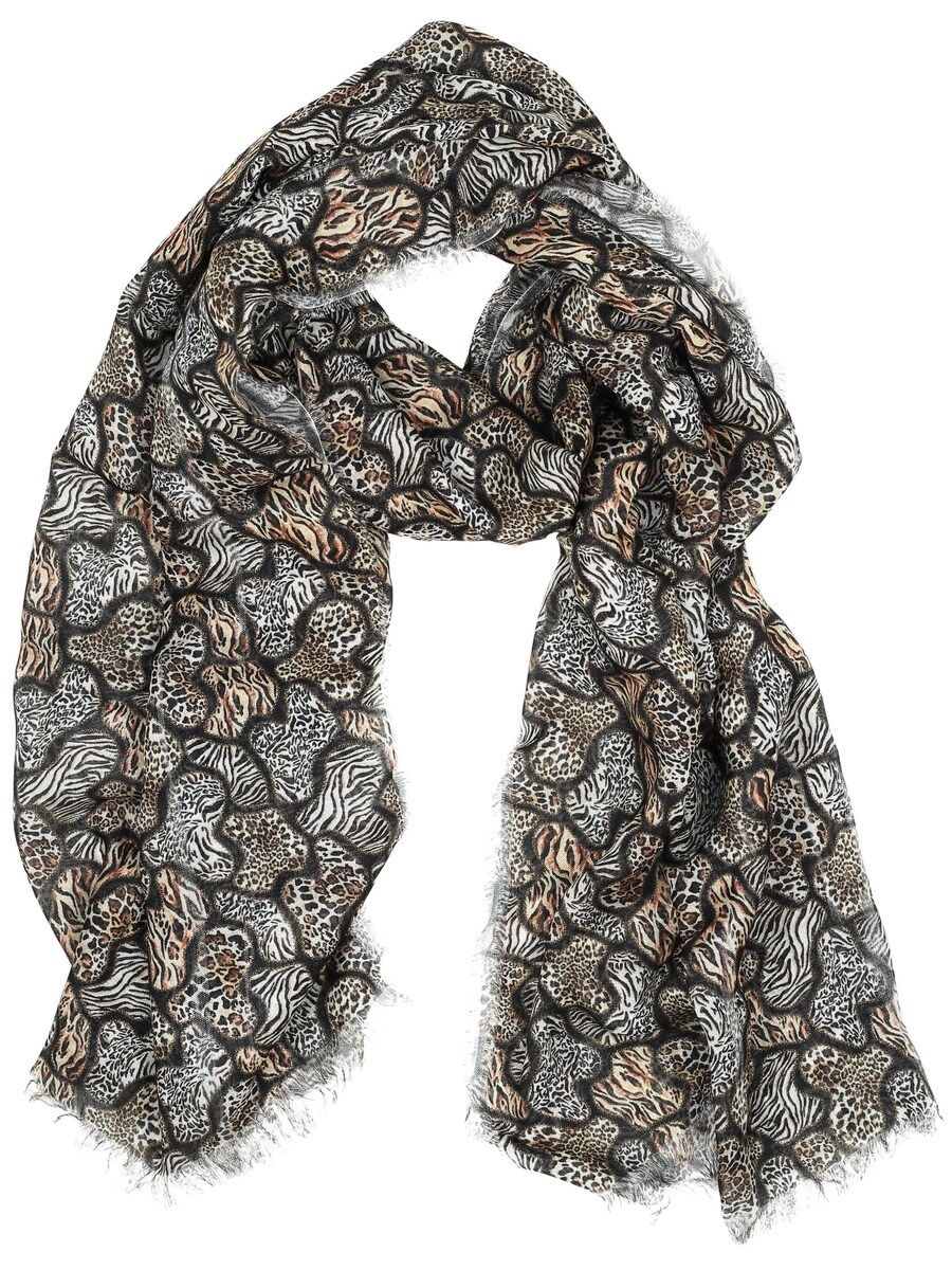 Шарф COLLEZIONE ALESSANDRO Wildegance, черный
Шарф COLLEZIONE ALESSANDRO Wildegance, черный