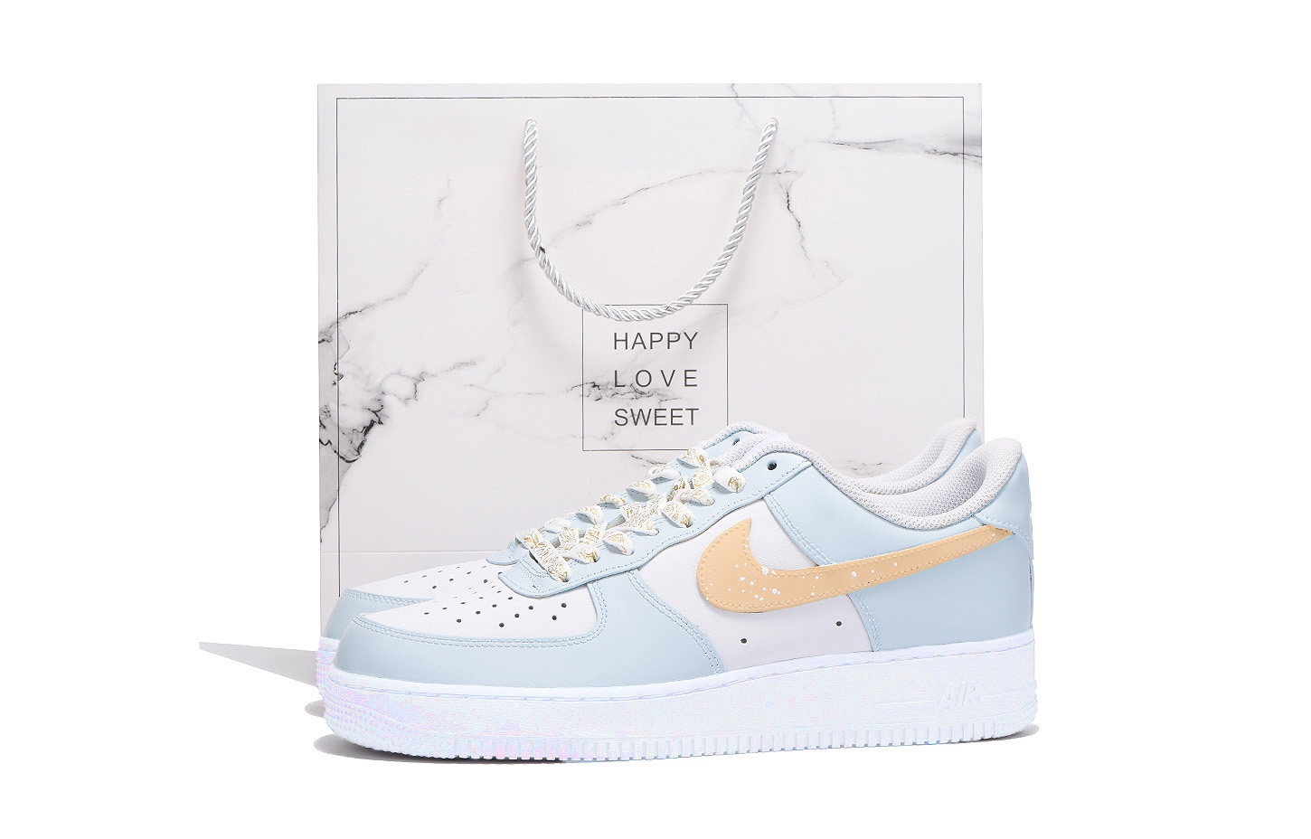 Nike Кроссовки Air Force 1 с низким верхом, противоскользящие, износостойкие, мужские, сине-желтые
Nike Кроссовки Air Force 1 с низким верхом, противоскользящие, износостойкие, мужские, сине-желтые