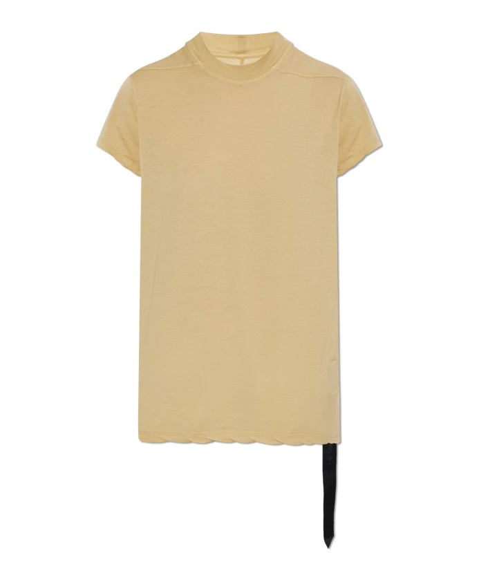 Хлопковая футболка Rick Owens, бежевый
Хлопковая футболка Rick Owens, бежевый