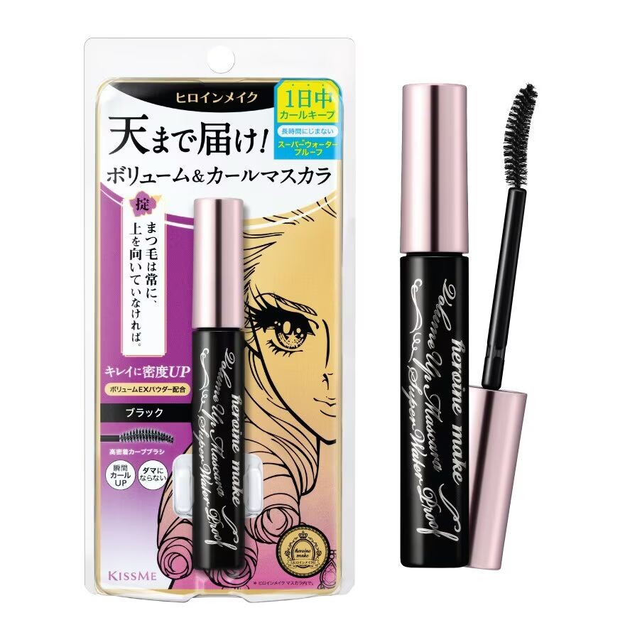 Kiss Me Тушь для ресниц Heroine Make Volume UP Super WP 6г. 01 Черный (водостойкий), Black
Kiss Me Тушь для ресниц Heroine Make Volume UP Super WP 6г. 01 Черный (водостойкий), Black