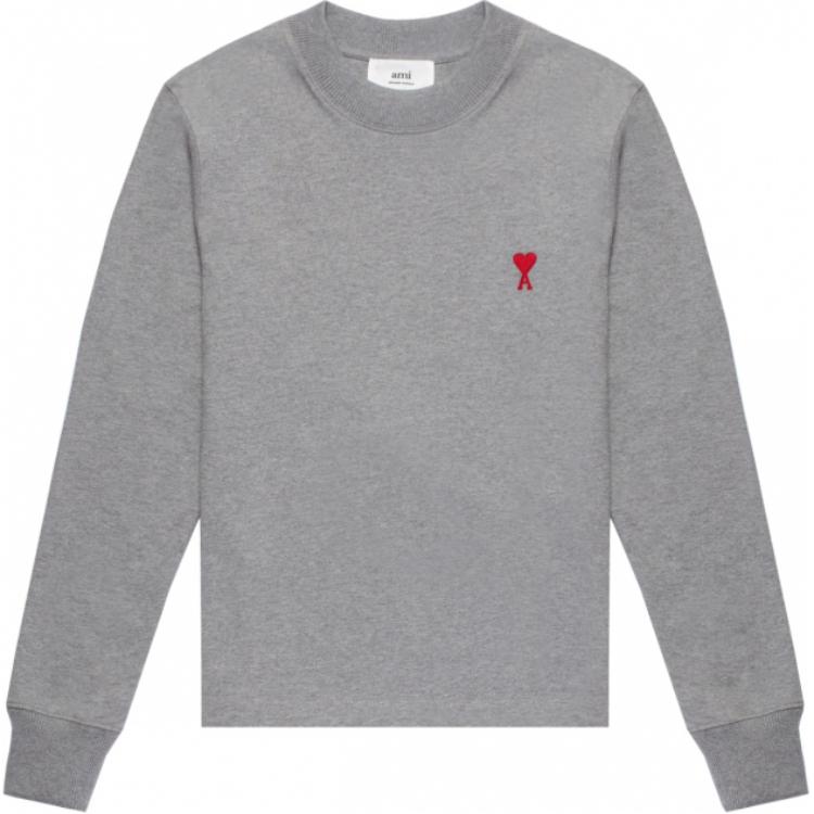 Ami Paris Футболка из органического хлопка Ami De Coeur Amiparis, серый
Ami Paris Футболка из органического хлопка Ami De Coeur Amiparis, серый