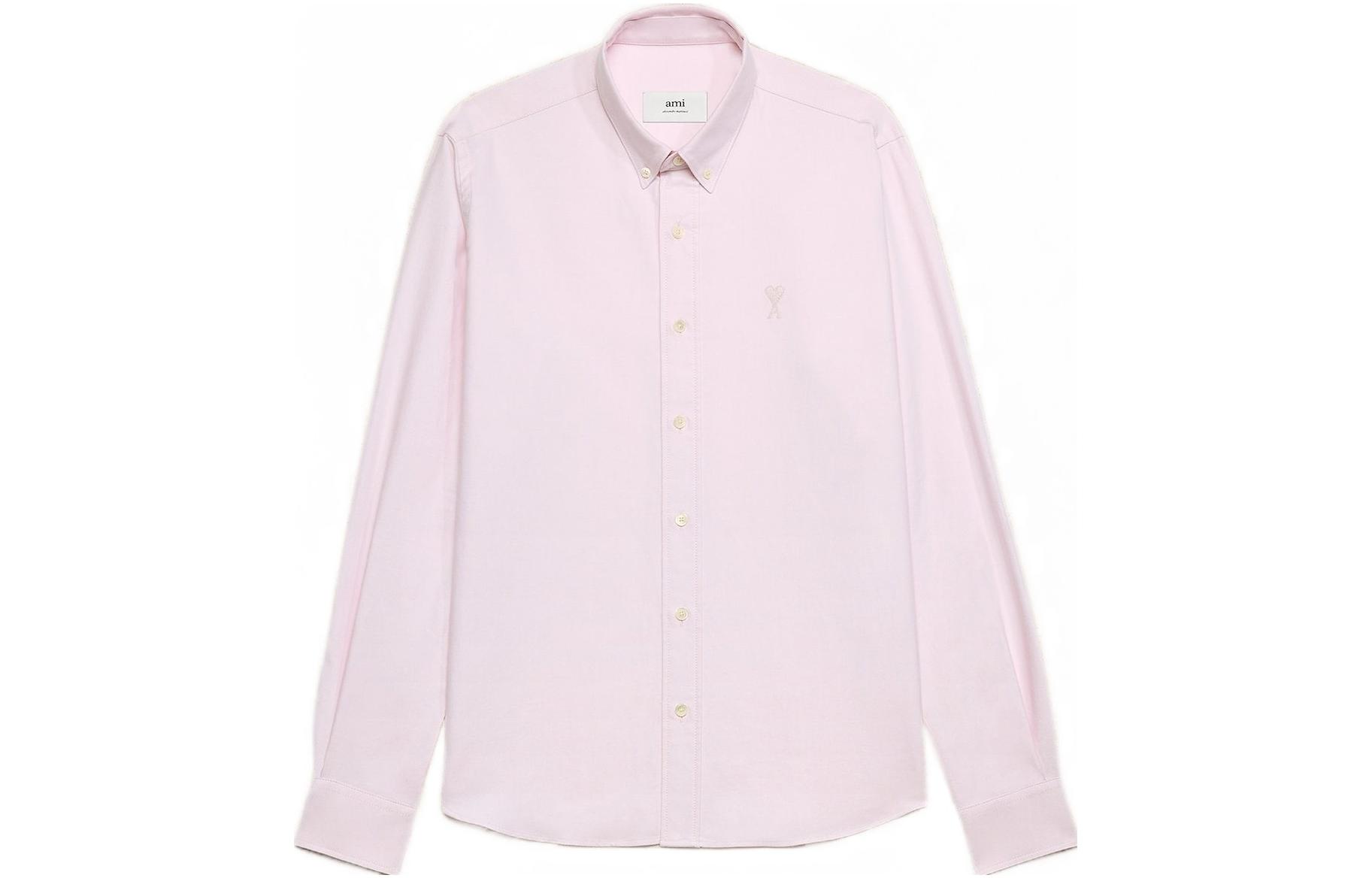 Рубашка Paris Ami De Coeur с длинными рукавами и вышитым логотипом AMIPARIS, розовый
Рубашка Paris Ami De Coeur с длинными рукавами и вышитым логотипом AMIPARIS, розовый