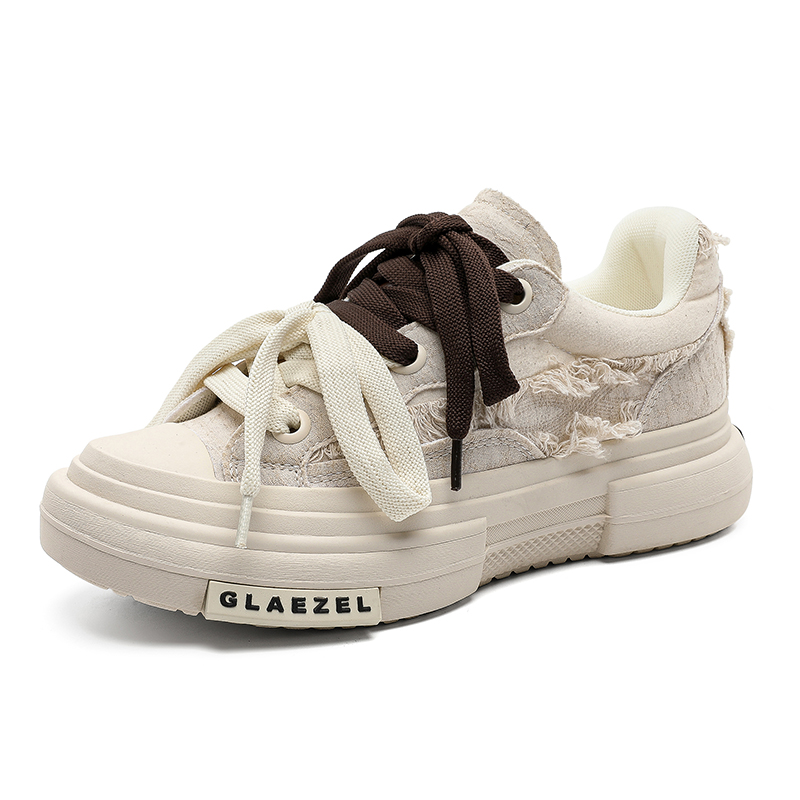 MUYI Увеличивающие рост устойчивые к истиранию дышащие низкие скейтерские кроссовки унисекс белые женские, цвет White Women's
MUYI Увеличивающие рост устойчивые к истиранию дышащие низкие скейтерские кроссовки унисекс белые женские, цвет White Women's