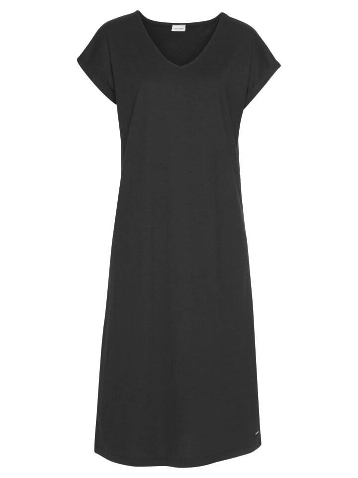 Ночная рубашка LASCANA, черный
Ночная рубашка LASCANA, черный