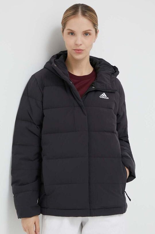Адидас пуховик adidas, черный 
Адидас пуховик adidas, черный
