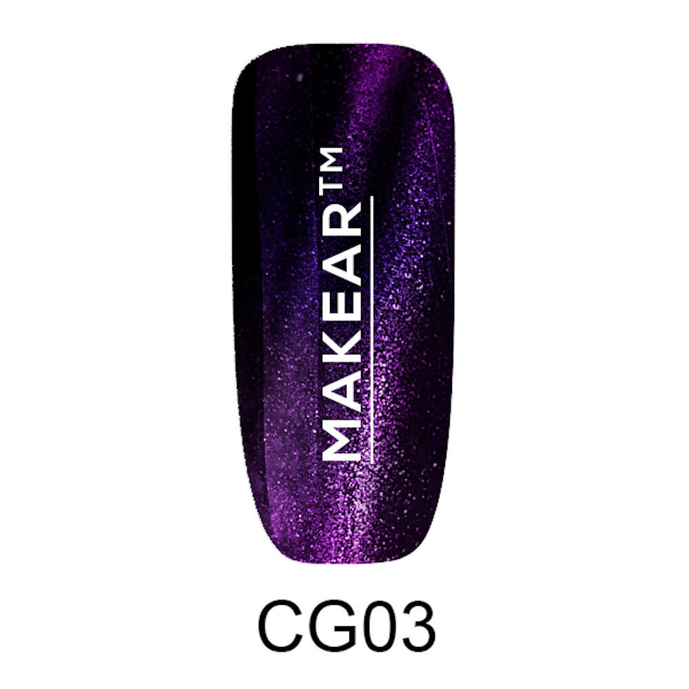 Makear, Cat Eye Galaxy, гибридный лак для ногтей, 03, 8 мл
Makear, Cat Eye Galaxy, гибридный лак для ногтей, 03, 8 мл